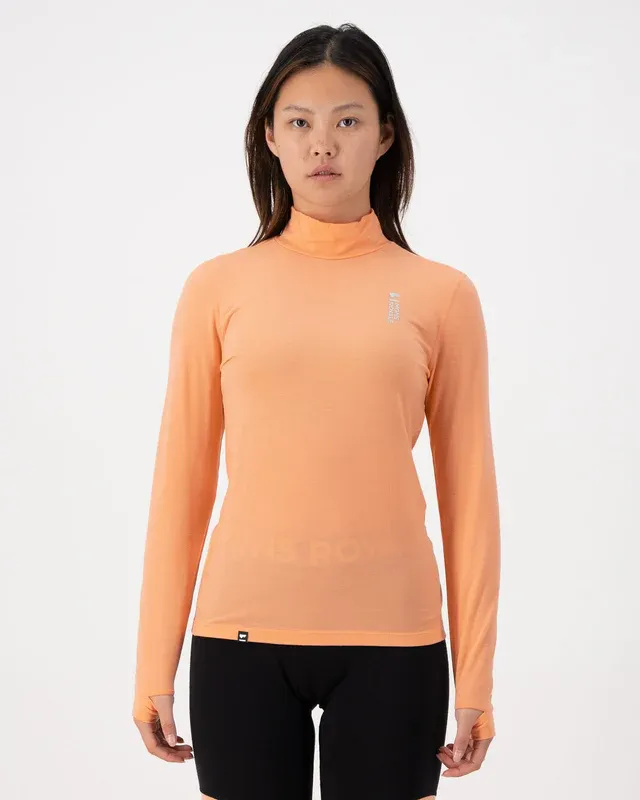 Mons Royale Women's Cascade Merino Flex Mock Neck Long Sleeve - Winter 2024/2025