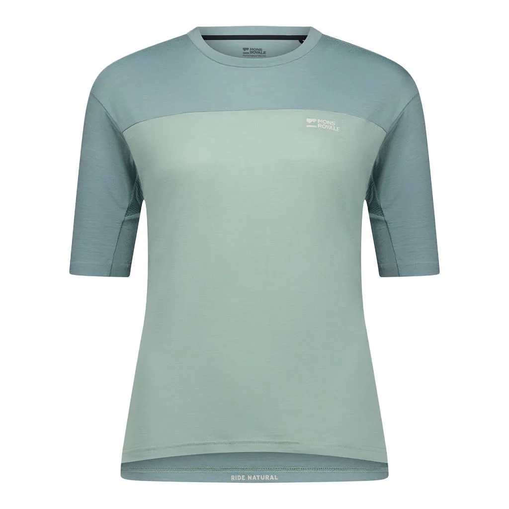 Mons Royale Women's Diversion Merino Bike Jersey Short Sleeve