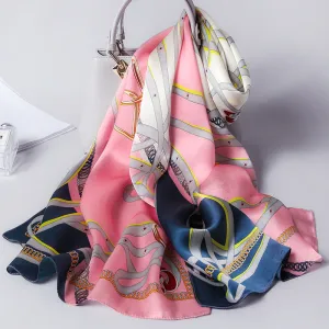 Mulberry Silk Scarf Shawl Wrap for Women Ladies Girls 53x170