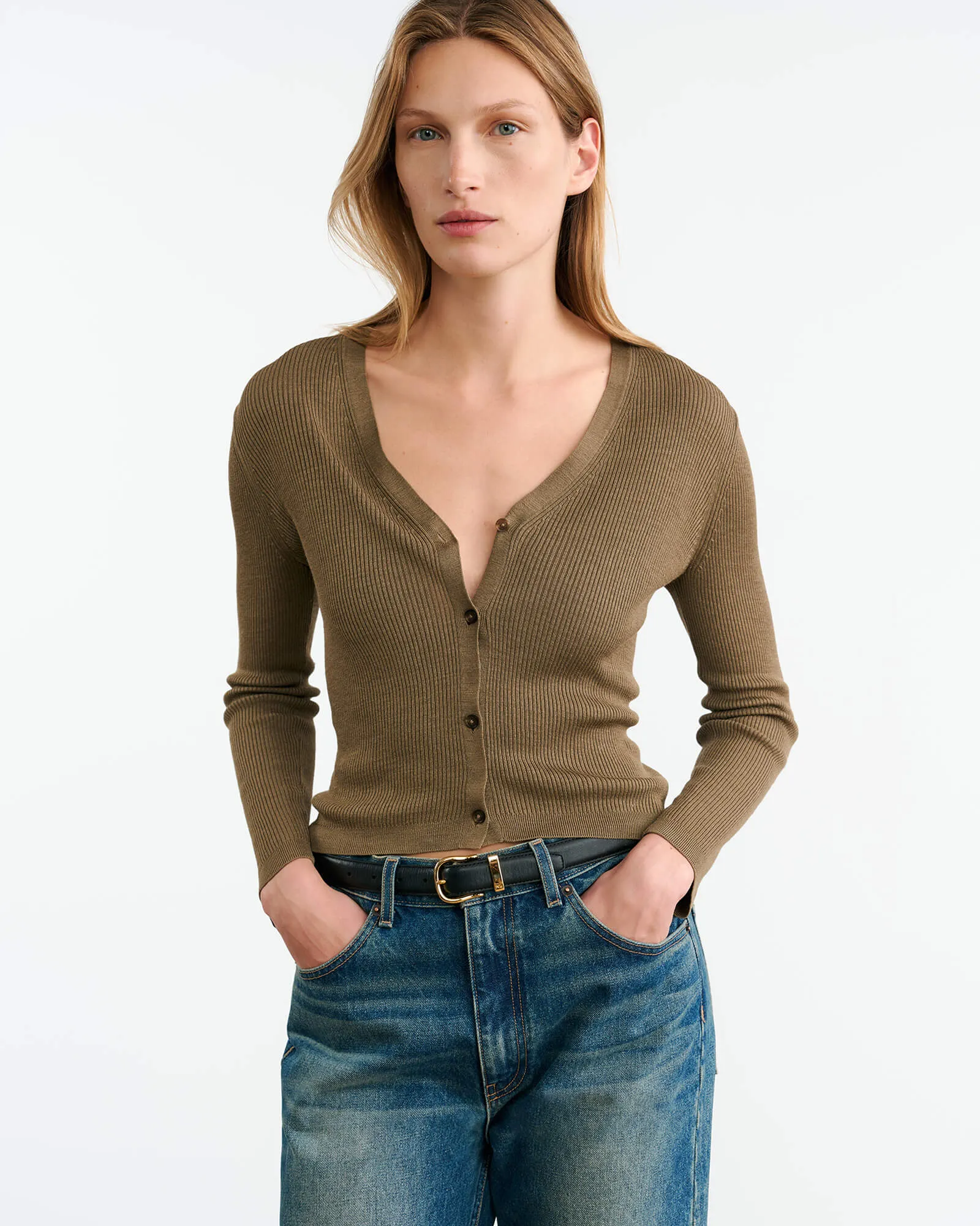 NARI SILK CARDIGAN