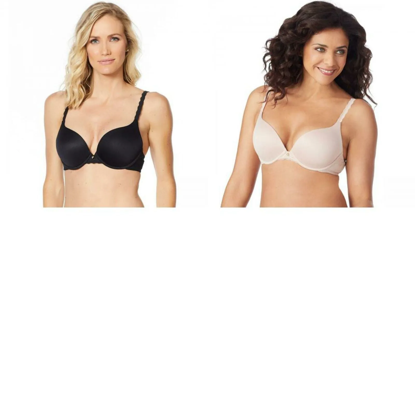 NEW Aria Women's Heavenly Soft T-Shirt Bra 36B 36C
