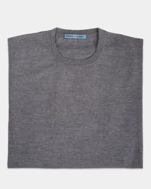 Norfolk Crewneck Ultrafine Merino Sweater