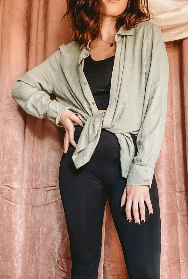 Oversized Longsleeve Button Up