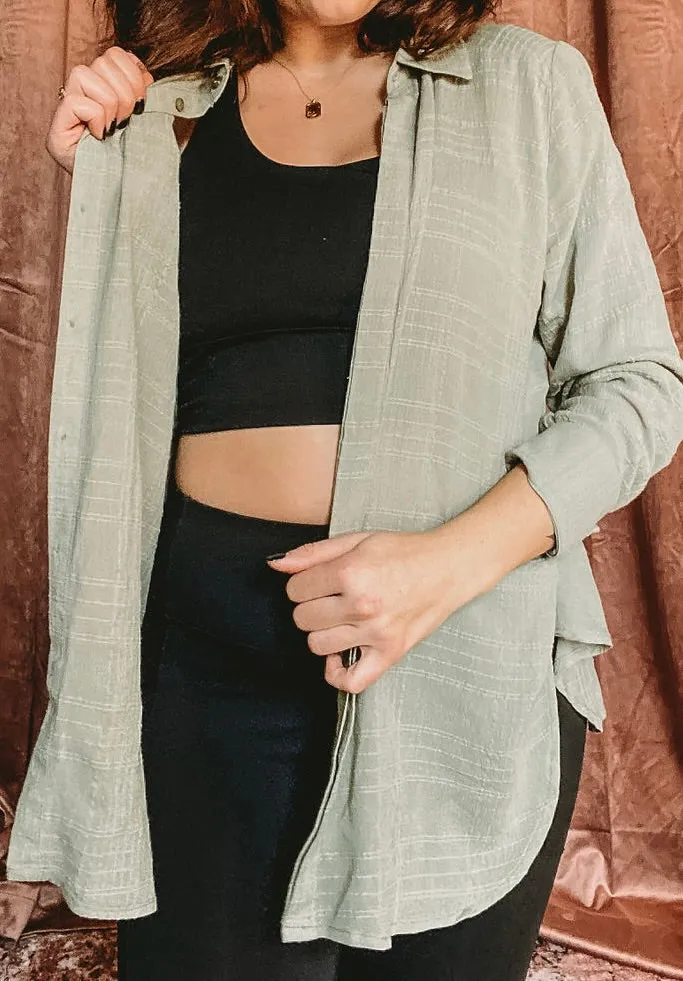 Oversized Longsleeve Button Up