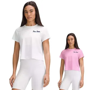 Penn State lululemon Women's Classic Cotton Script Cropped T-Shirt