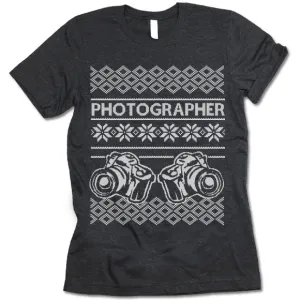 Photographer Christmas T-Shirt