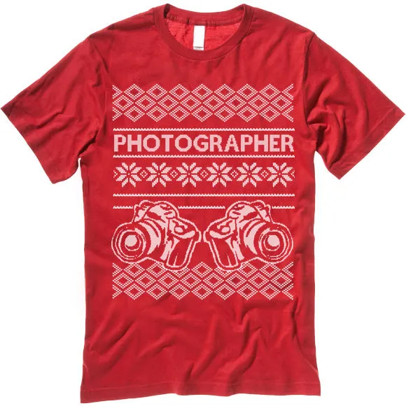 Photographer Christmas T-Shirt