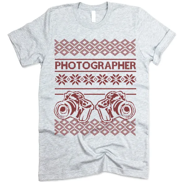 Photographer Christmas T-Shirt