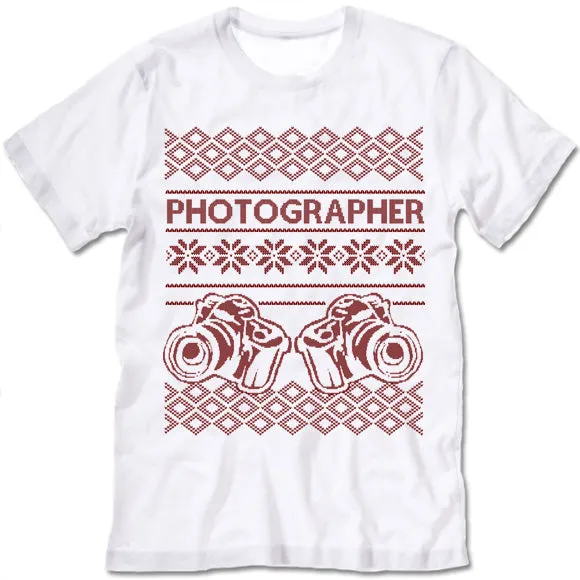 Photographer Christmas T-Shirt