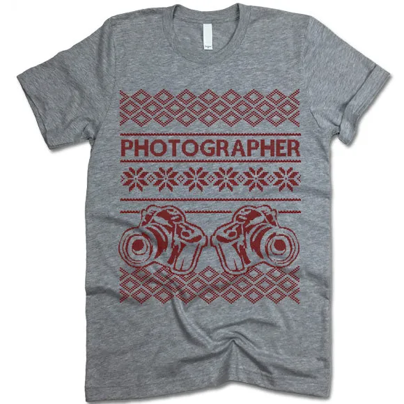 Photographer Christmas T-Shirt