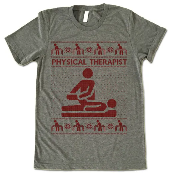 Physical Therapist Christmas T-Shirt