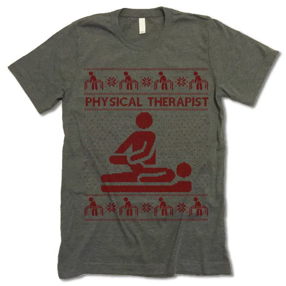 Physical Therapist Christmas T-Shirt