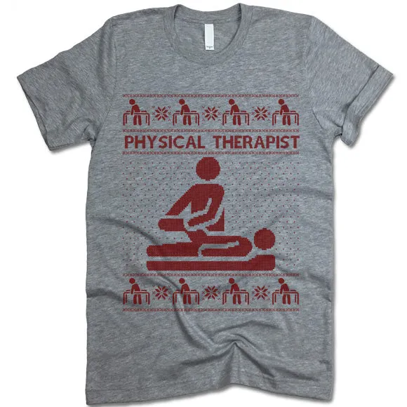 Physical Therapist Christmas T-Shirt