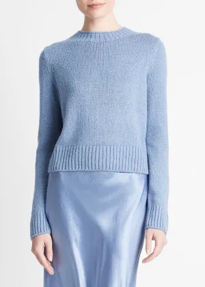 Plush Silk Crew (Azure Gem)