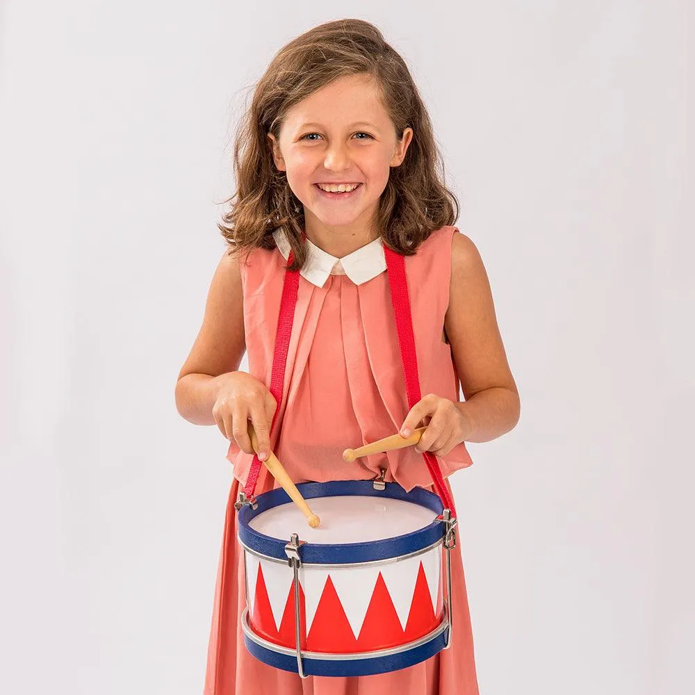 PP World Wooden Marching Drum ~ 20cm