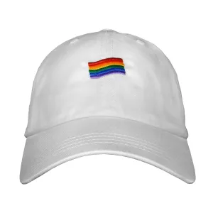 Pride Flag Dad hat