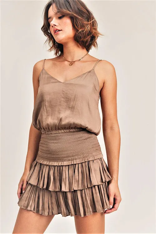 Reset Mocha Crop Top