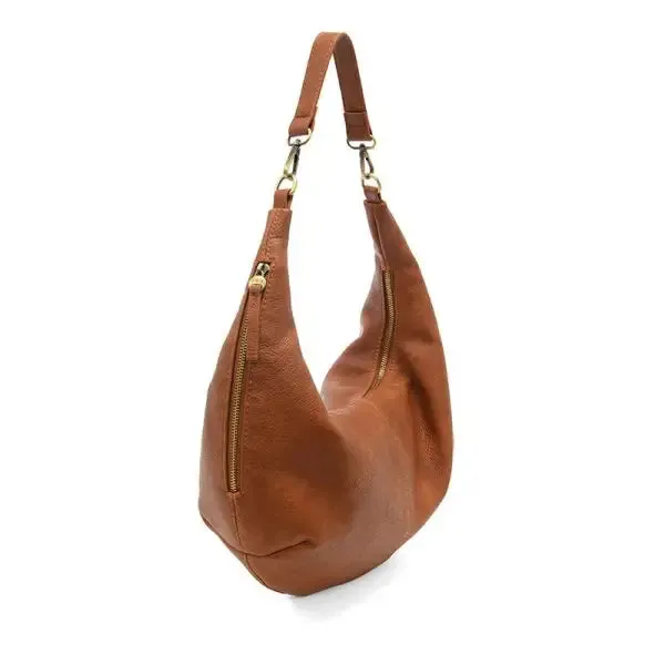 RHEA SLOUCHY CRESCENT SHOULDER CROSSBODY BAG