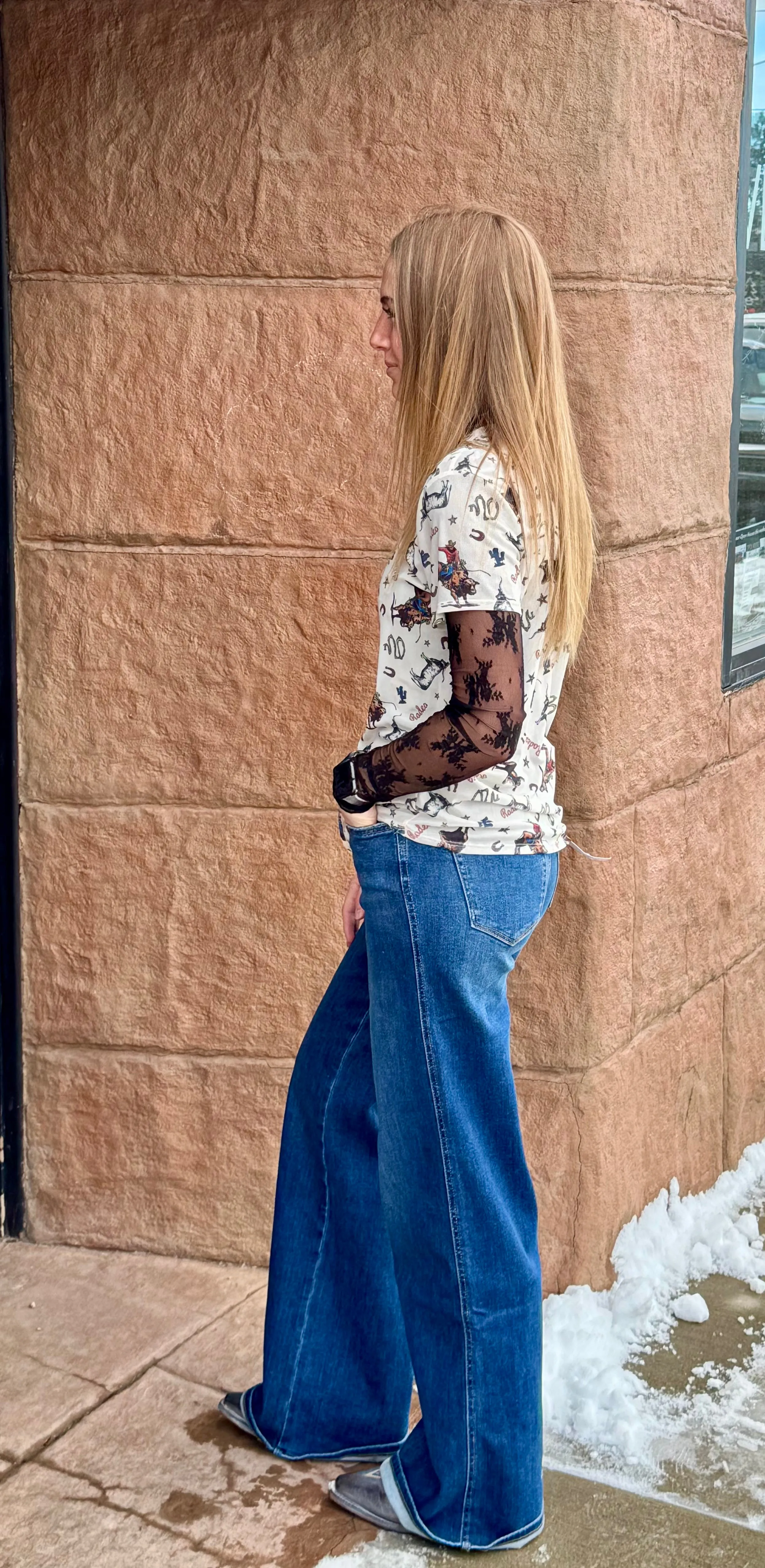 Rodeo Mesh Tee