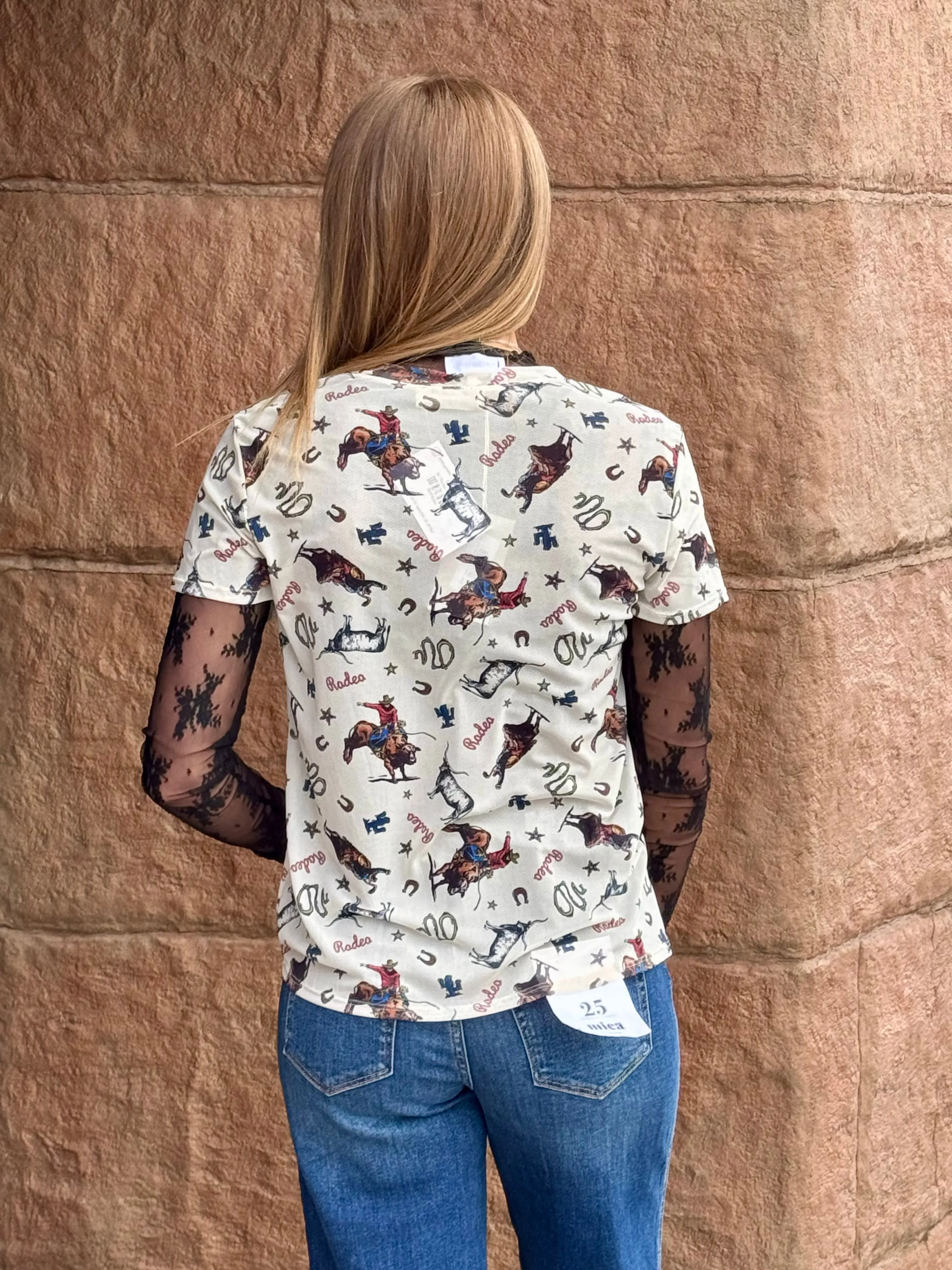 Rodeo Mesh Tee