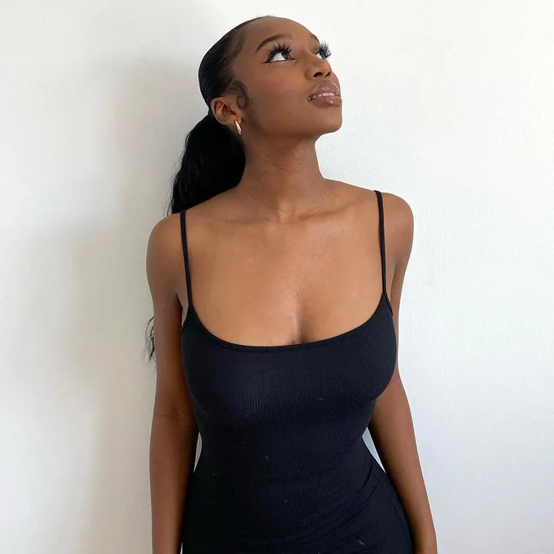 Satin Slip Sleeveless Backless Maxi Dress Women Y2k Summer Bodycon Elegant Sexy Outfits Ladies Birthday Party Club Sundress