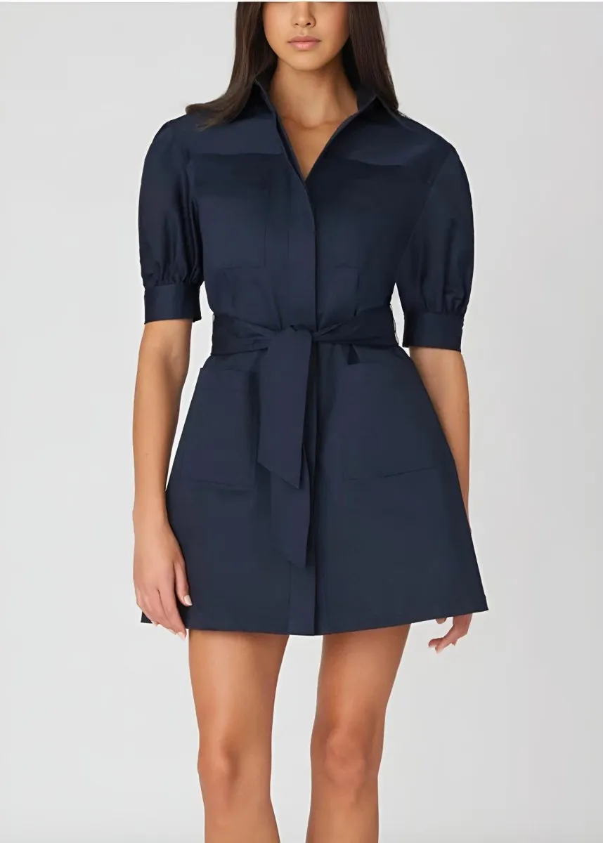 Shoshanna - Vince Mini Shirt Dress
