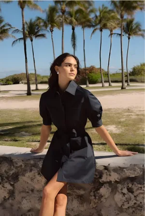 Shoshanna - Vince Mini Shirt Dress