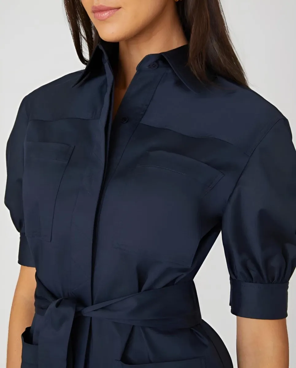 Shoshanna - Vince Mini Shirt Dress