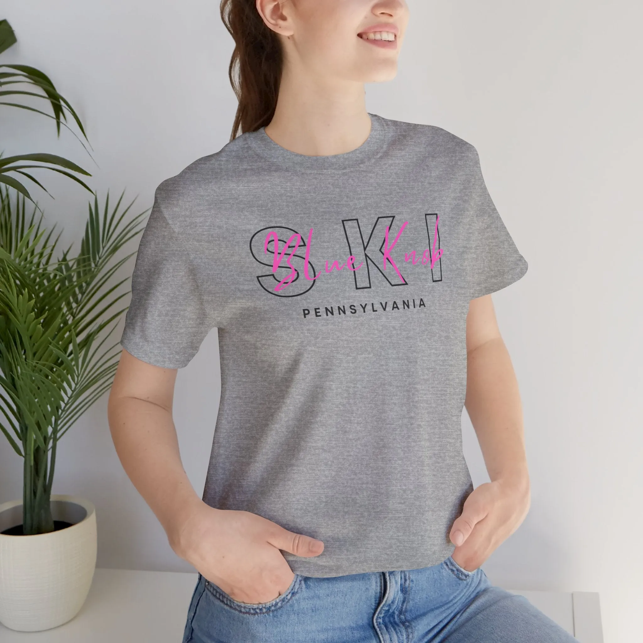 Ski Blue Knob Pennsylvania Short Sleeve Shirt