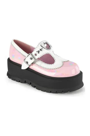 SLACKER-23 Pink Hologram Mary Jane