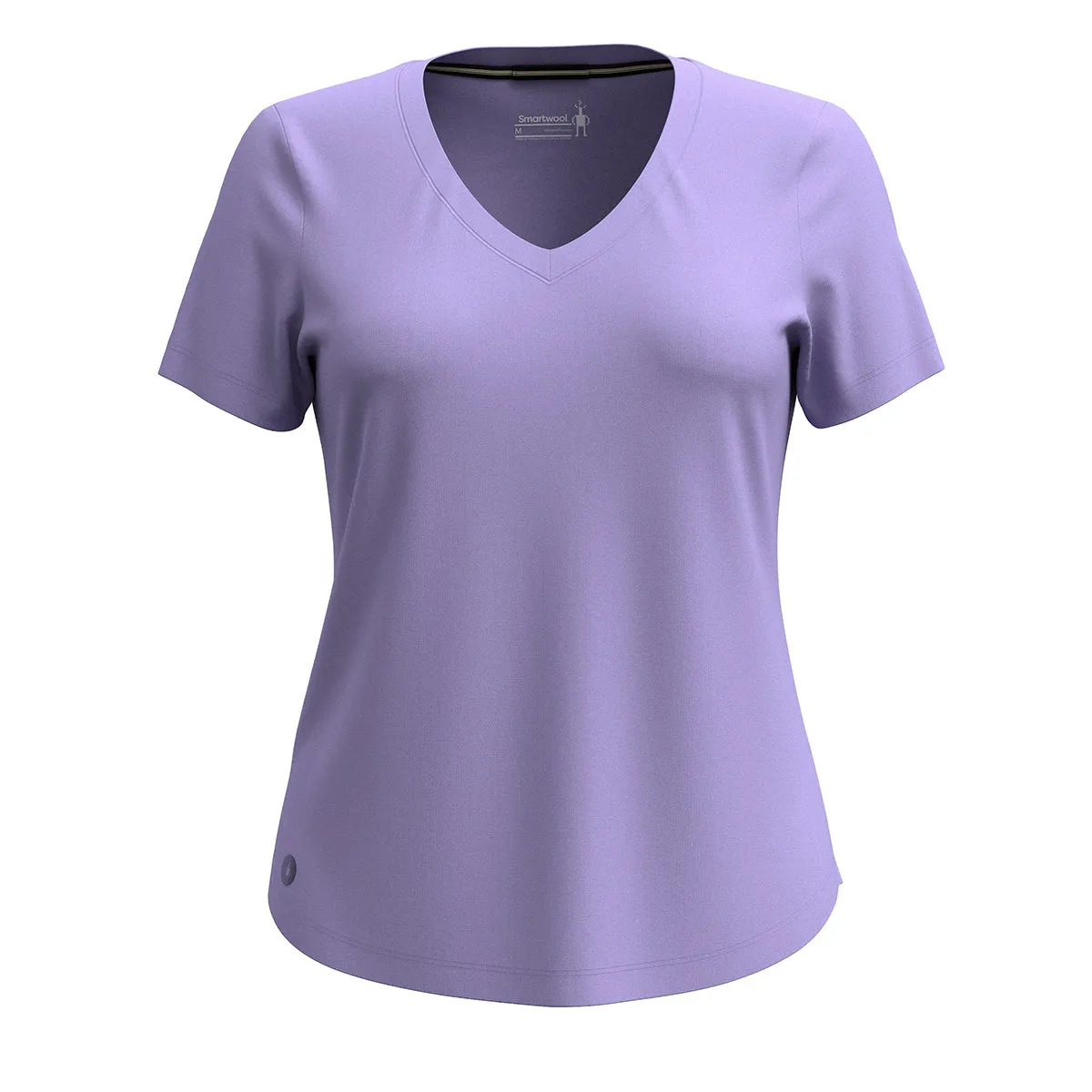 Smartwool SW016539 Women's Active Ultralite V-Neck Short Sleeve