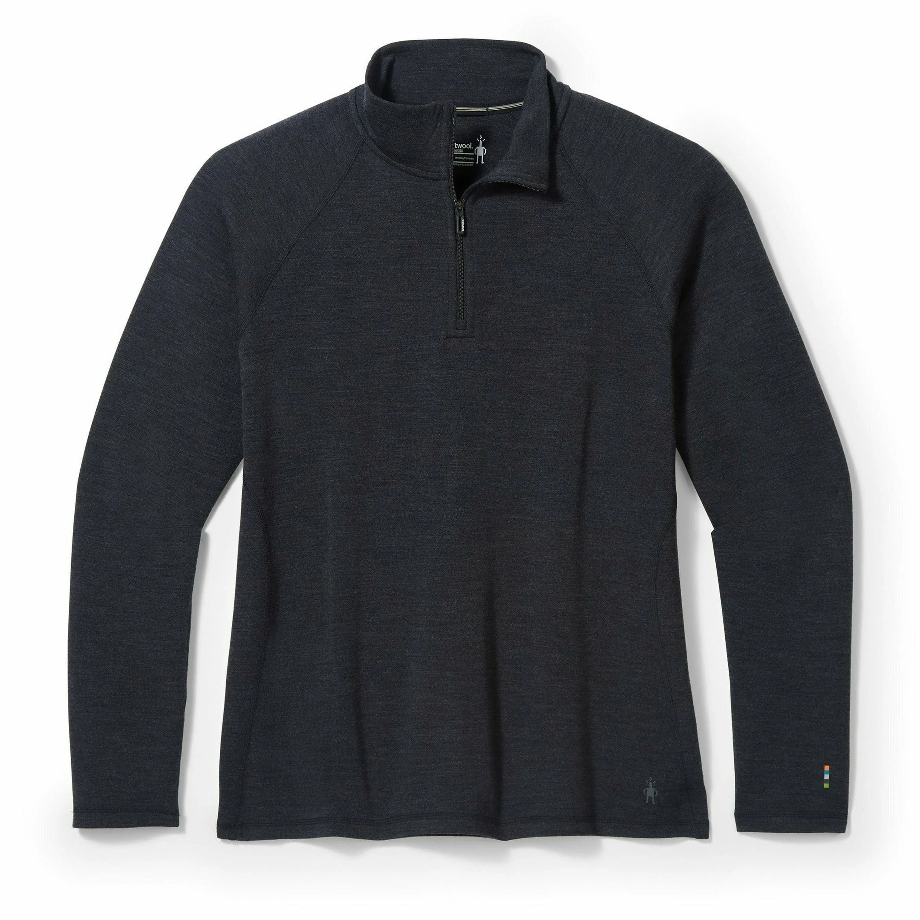 Smartwool Womens Classic Thermal Merino Base Layer 1/4 Zip Plus - Clearance