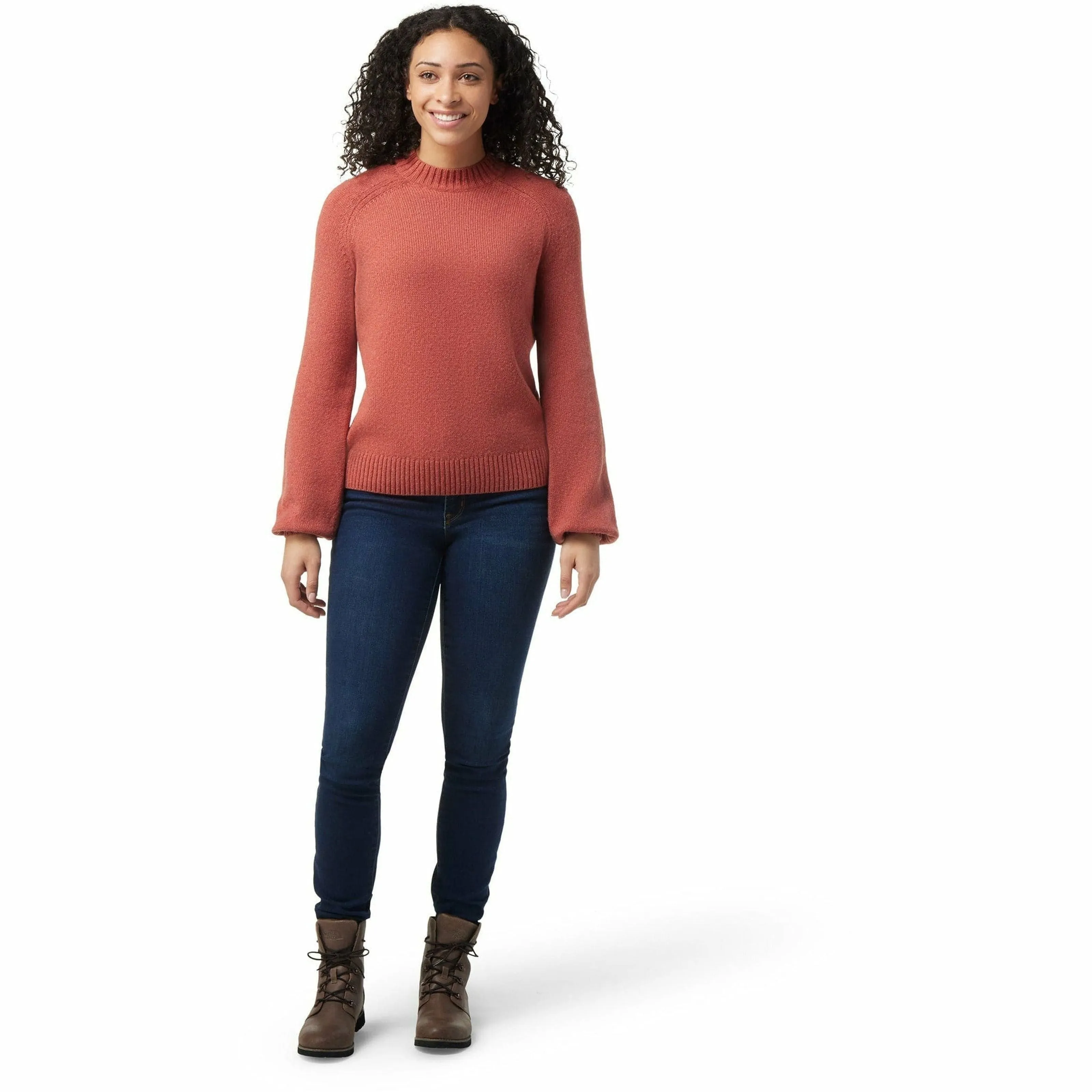 Smartwool Womens Cozy Lodge Bell Sleeve Sweater