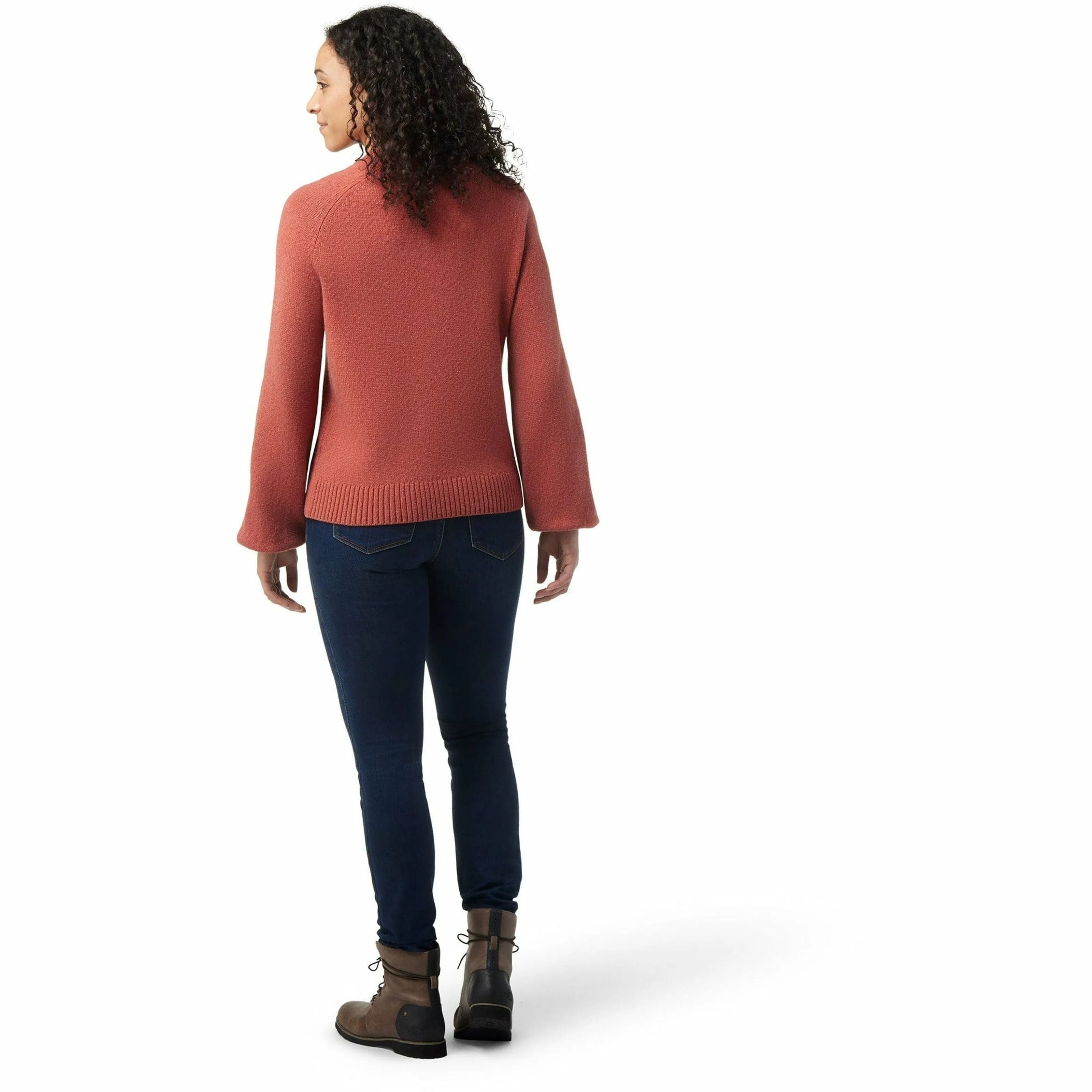 Smartwool Womens Cozy Lodge Bell Sleeve Sweater