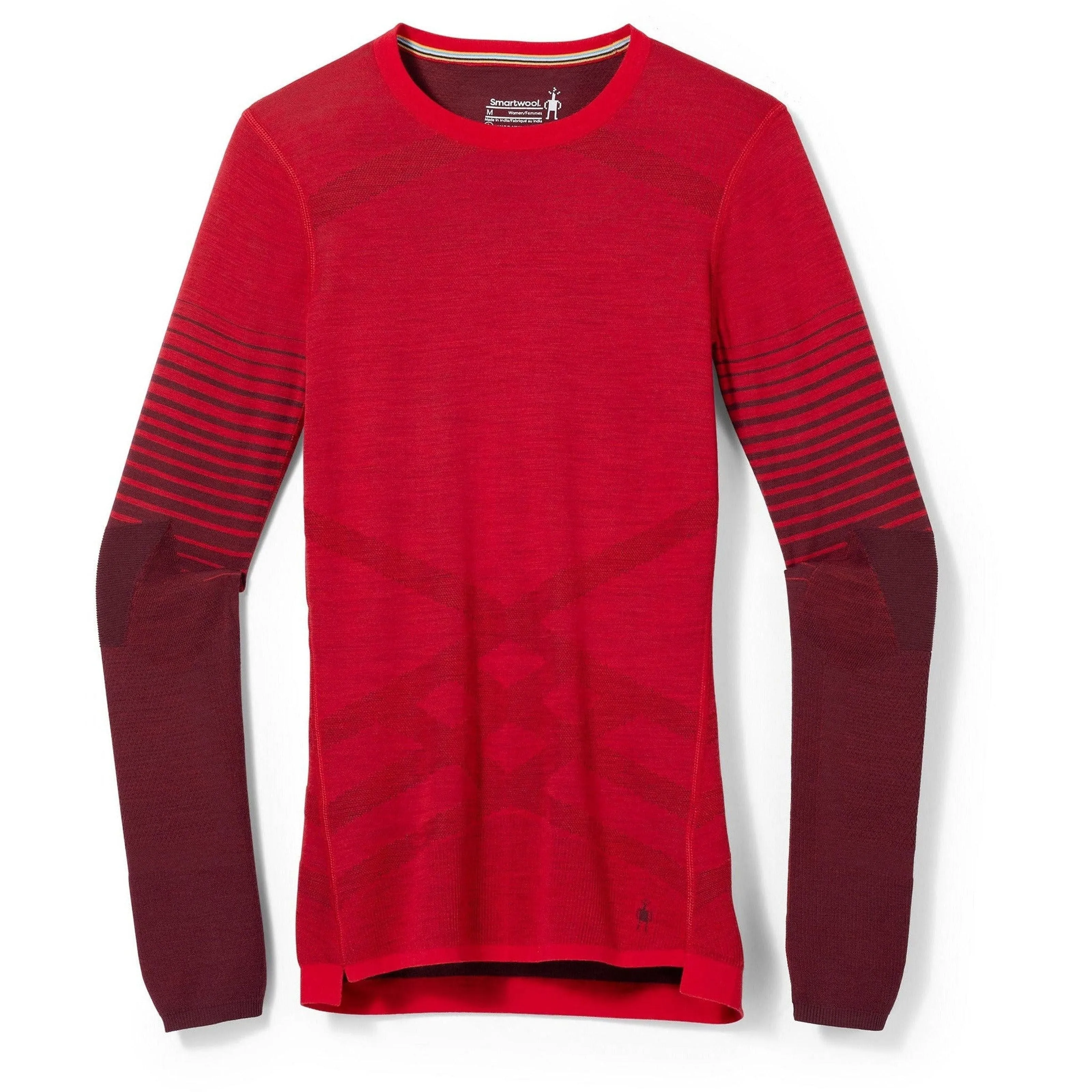 Smartwool Womens Intraknit Thermal Merino Base Layer Pattern Crew
