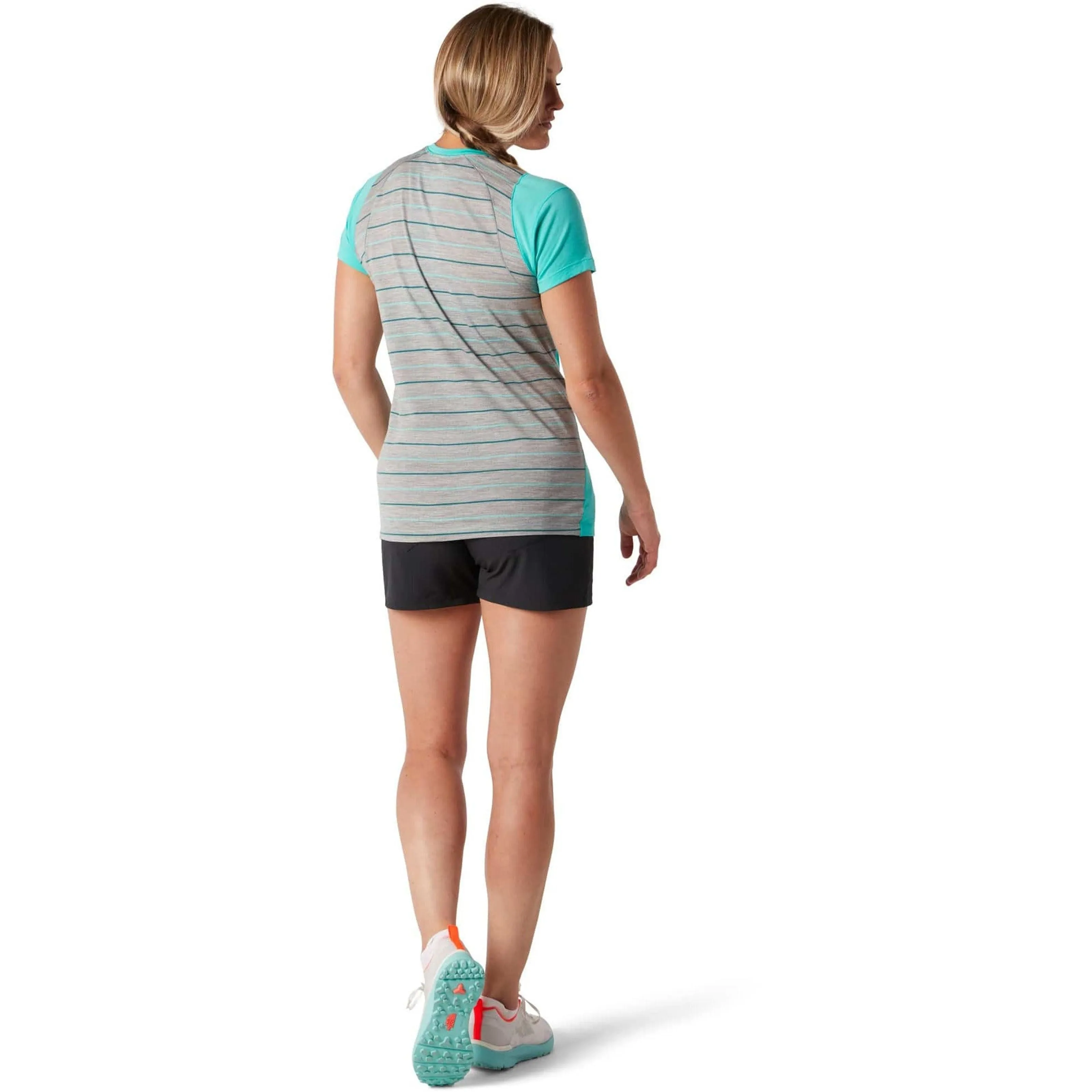 Smartwool Womens Merino 150 Base Layer Colorblock Short-Sleeve