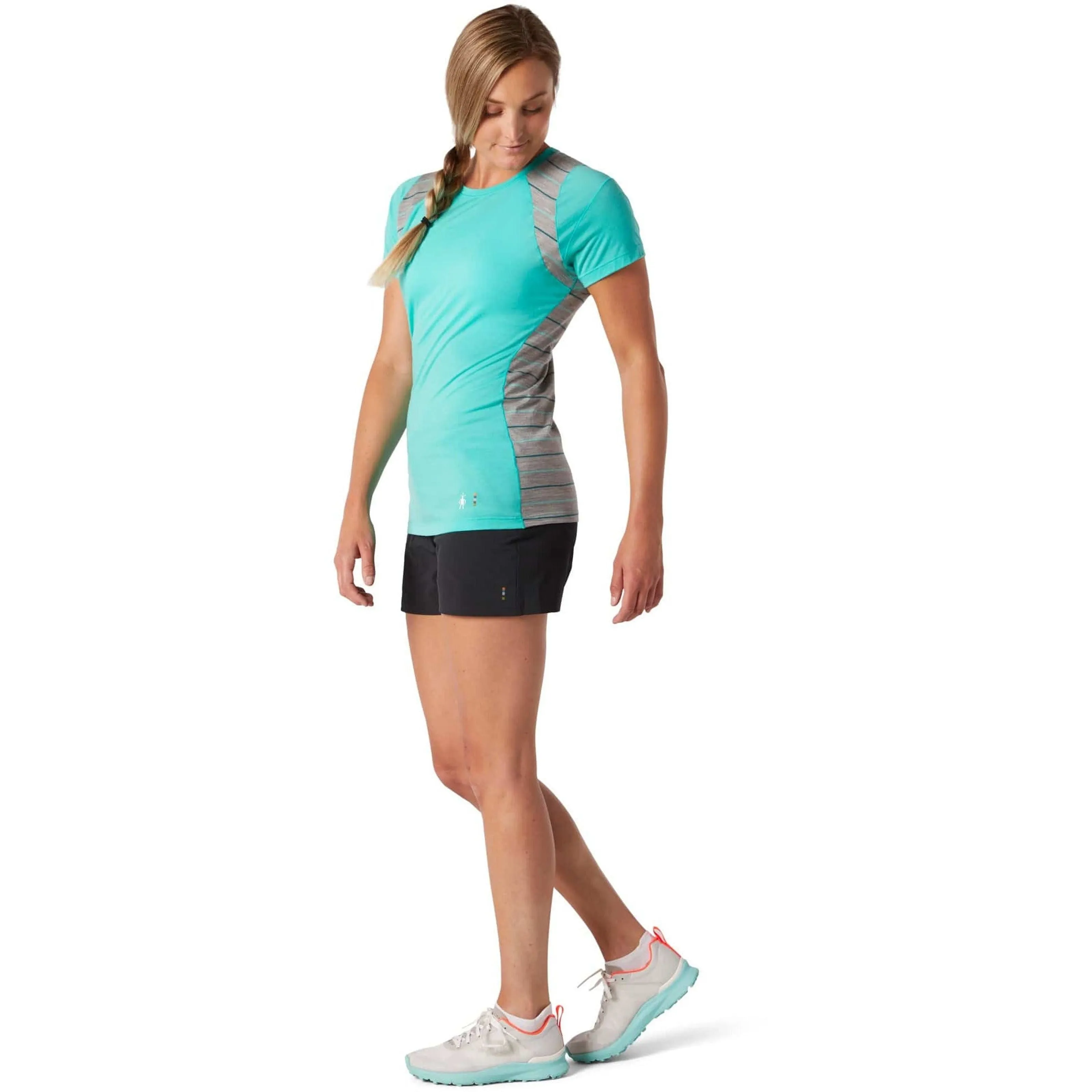 Smartwool Womens Merino 150 Base Layer Colorblock Short-Sleeve