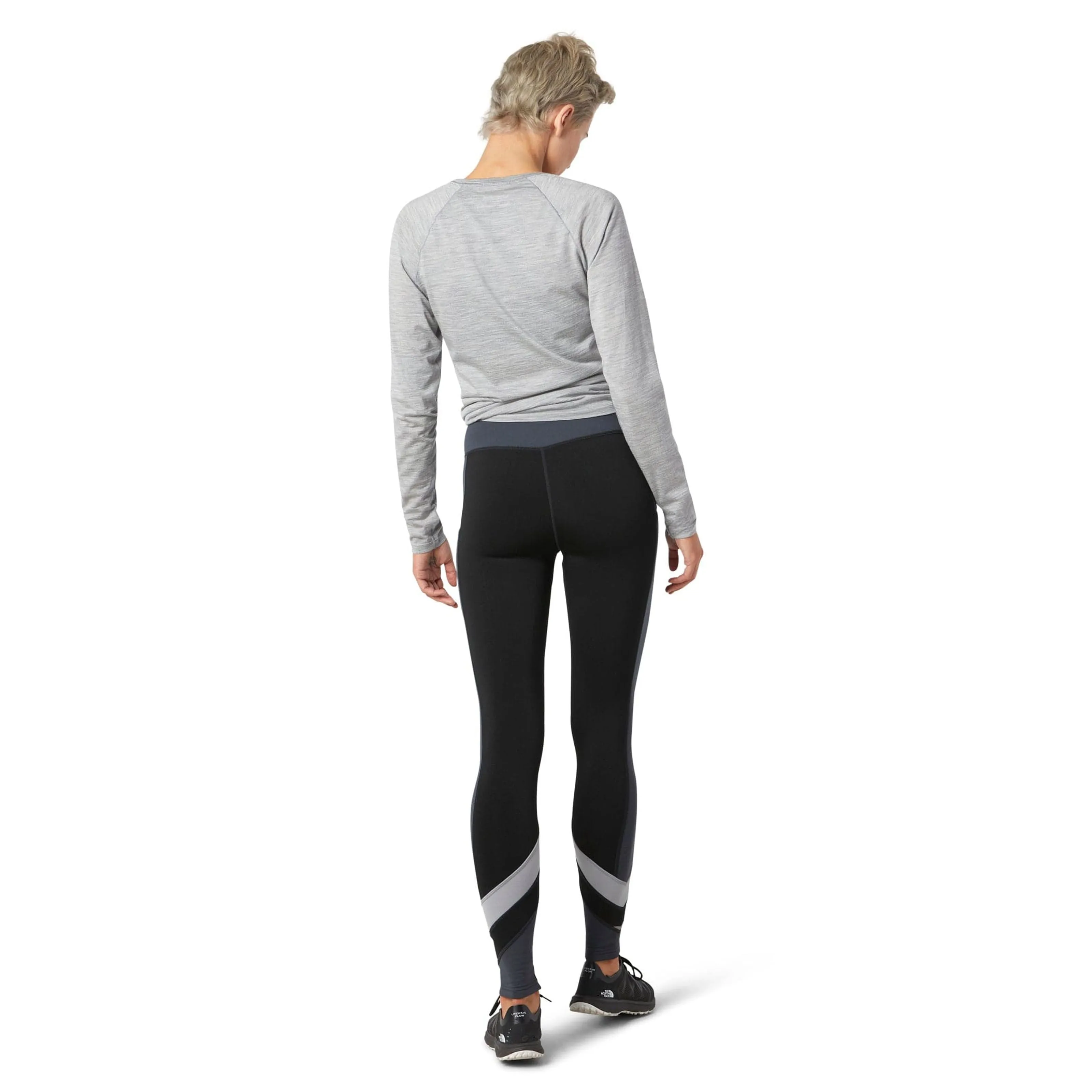 Smartwool Womens Merino Sport Fleece Colorblock Leggings