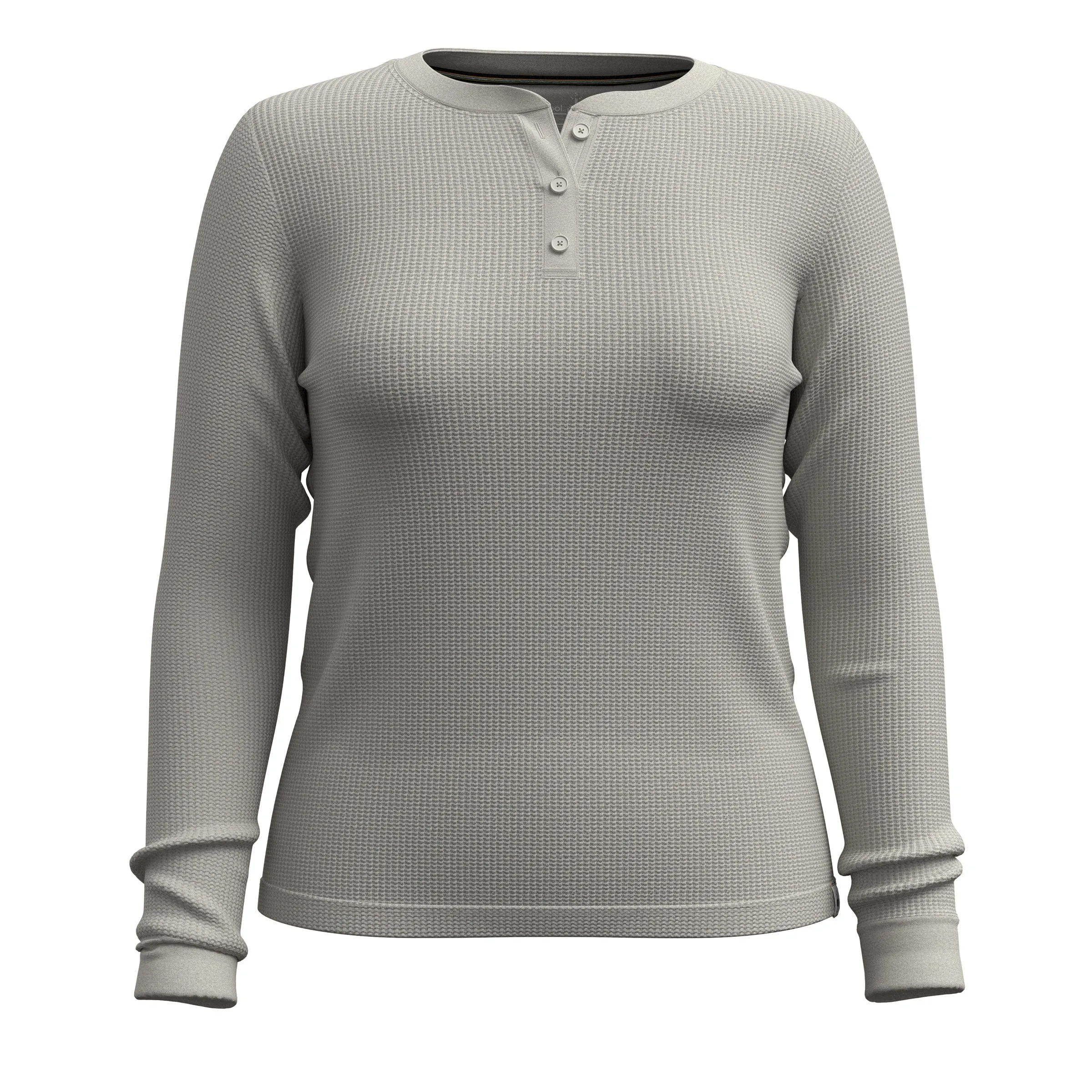 Smartwool Womens Waffle Long Sleeve Henley