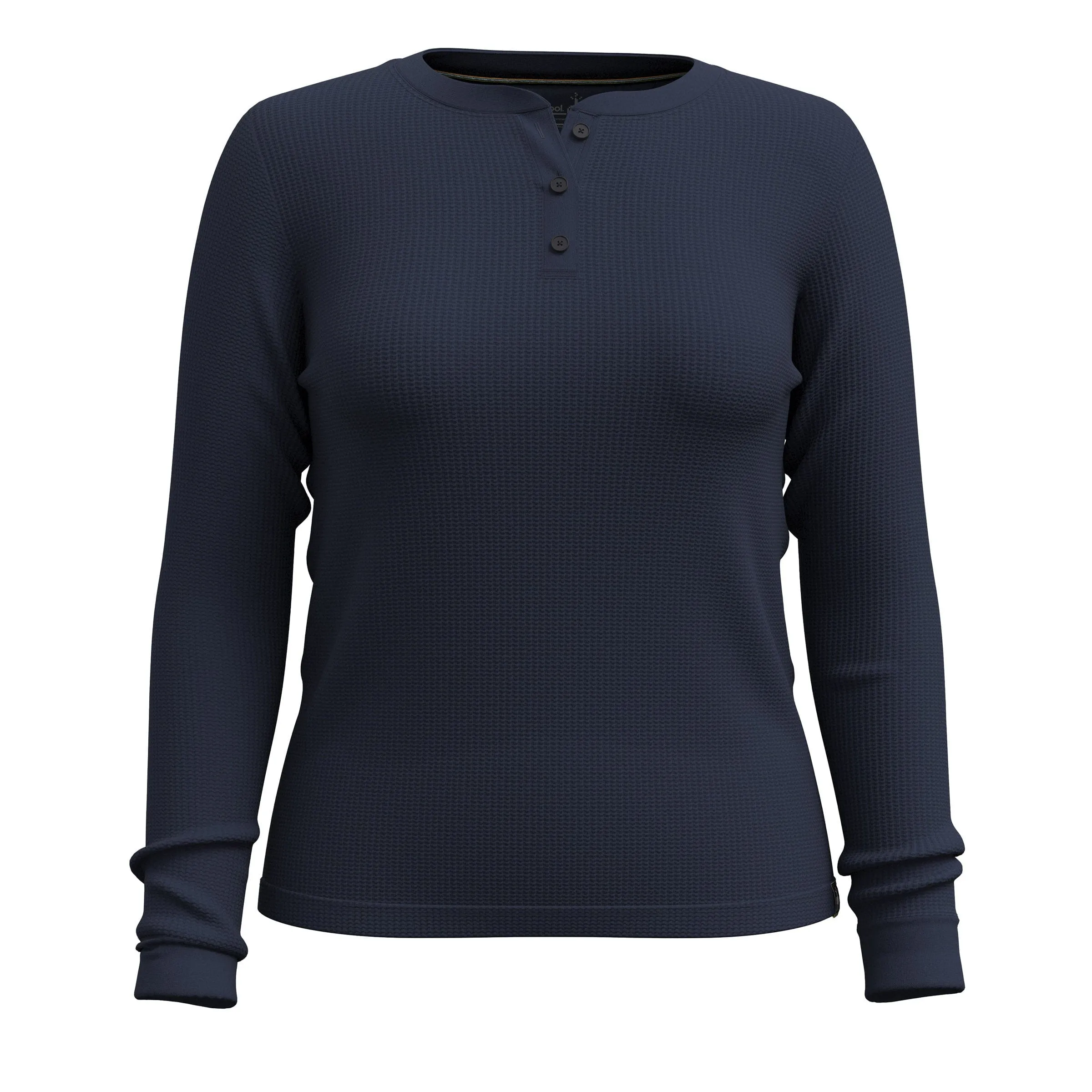 Smartwool Womens Waffle Long Sleeve Henley