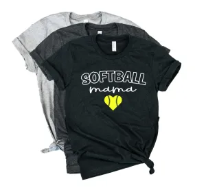 Softball Mama Shirt | Softball Mom Shirt | Mom Shirt | Unisex Crew