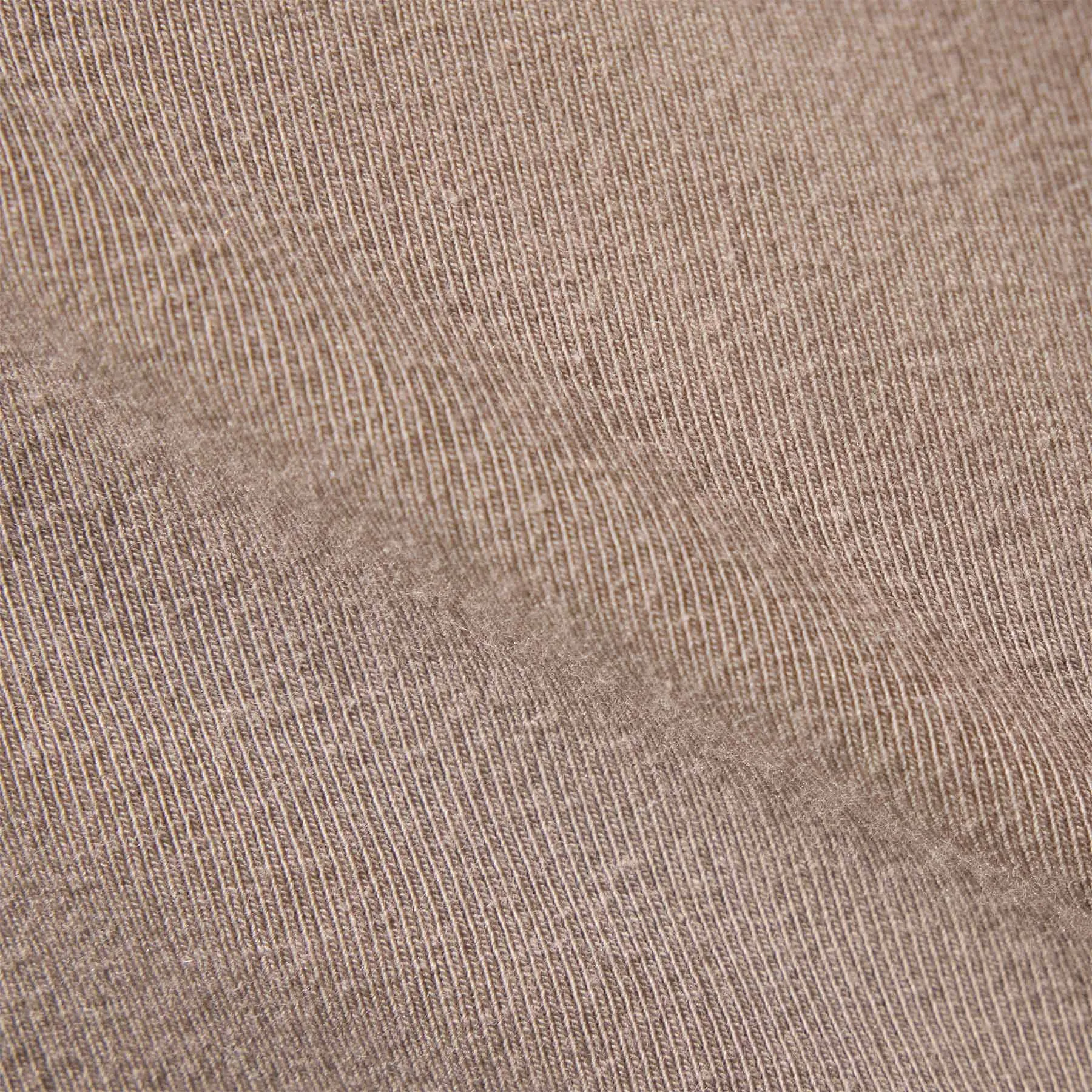 Stretch Lotus Deep V Short Sleeve Tee - Tan