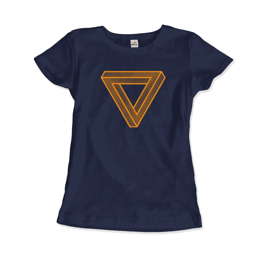 The Penrose Triangle From a Journey Through Time - DARK T-Shirt