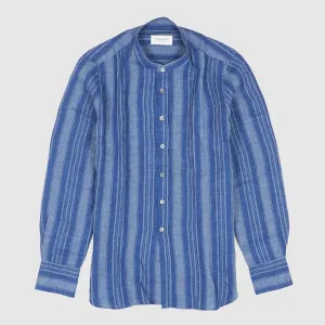 Tintoria Mattei Ladies Long Sleeve Mattei Striped Shirt