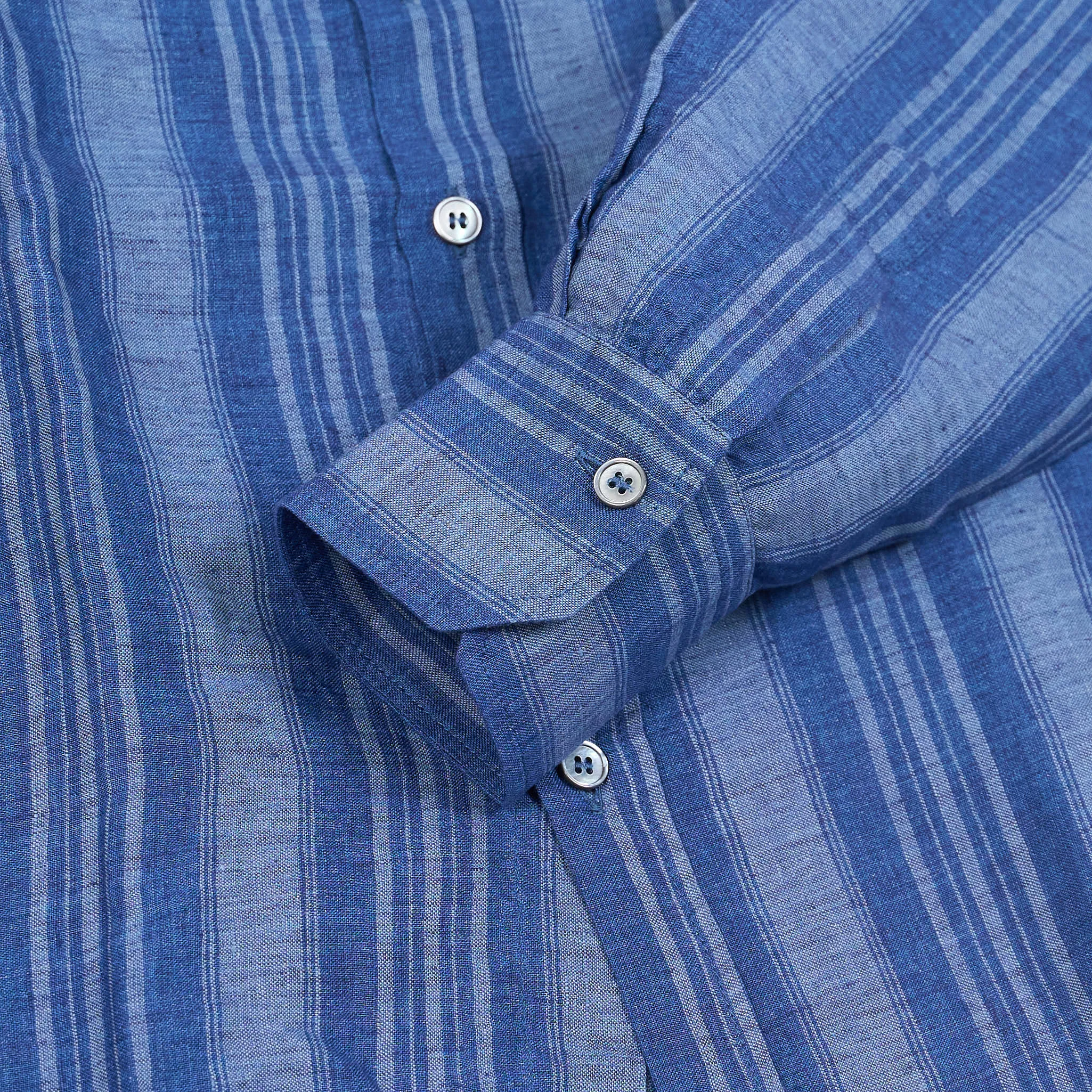 Tintoria Mattei Ladies Long Sleeve Mattei Striped Shirt