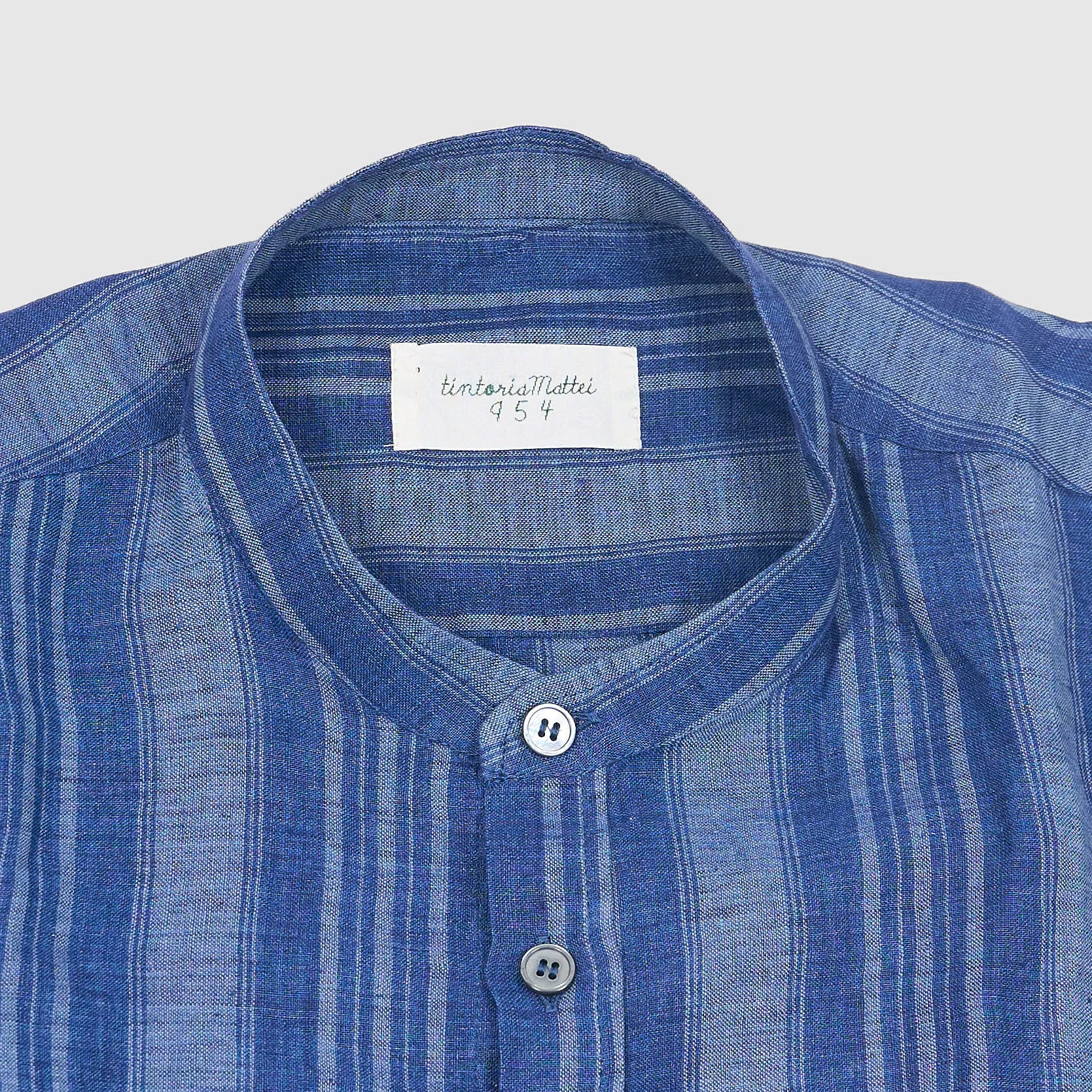 Tintoria Mattei Ladies Long Sleeve Mattei Striped Shirt
