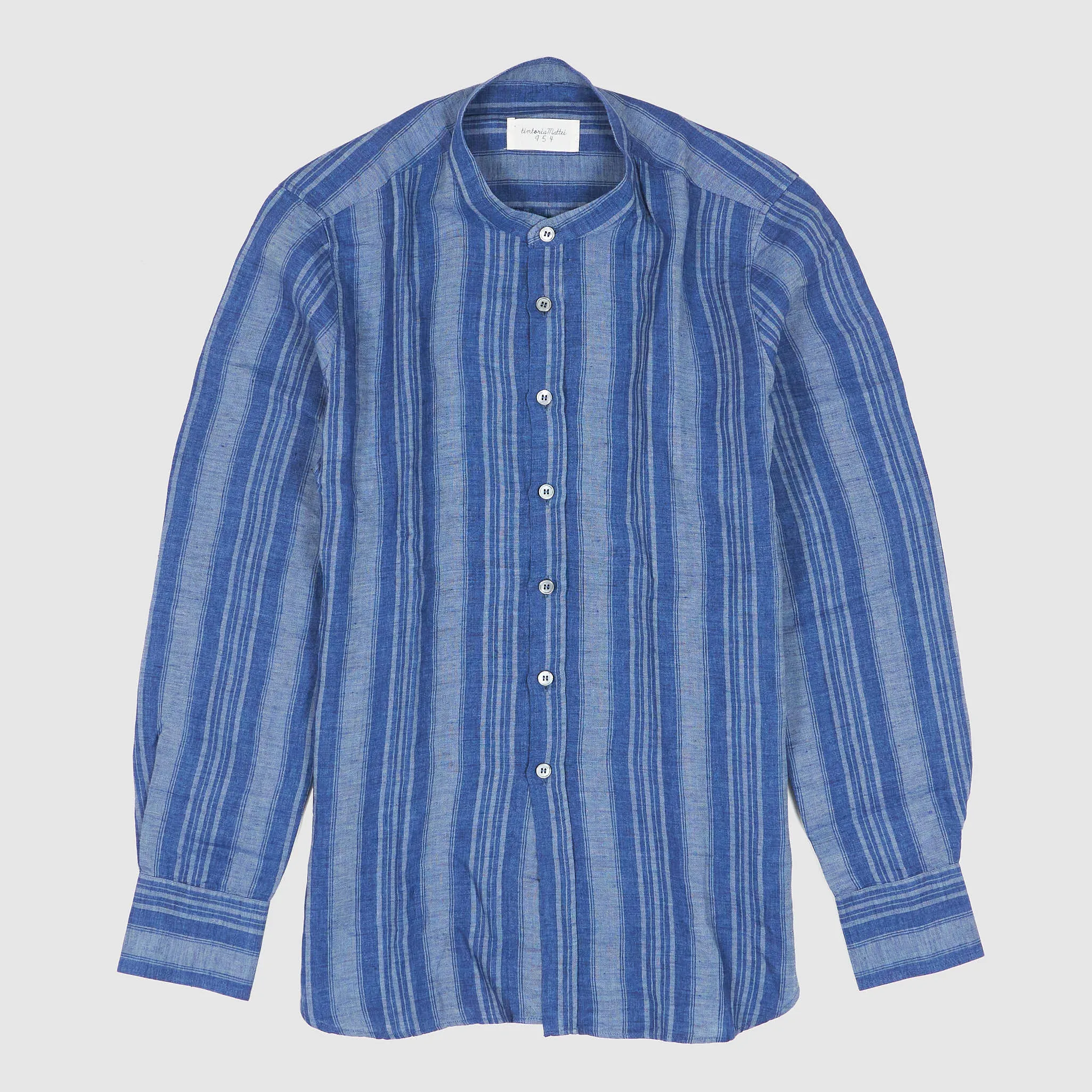 Tintoria Mattei Ladies Long Sleeve Mattei Striped Shirt