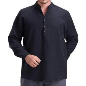 Vintage Linen Casual Loose T Shirts