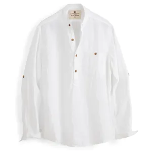 Windsail White Linen Popover
