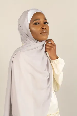 WINTER FOG Georgette Chiffon Scarf